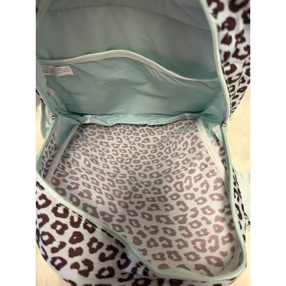 Dealworthy Cheetah Animal Print Backpack 23L Laptop Bag Student Studious‎ Zipper